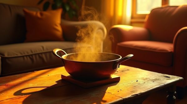 Maîtriser la chaleur avec un brasero en fonte résistant