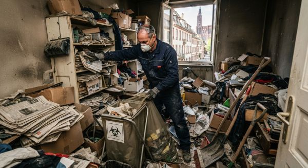 Services de remise en état par un spécialiste Diogène à Strasbourg